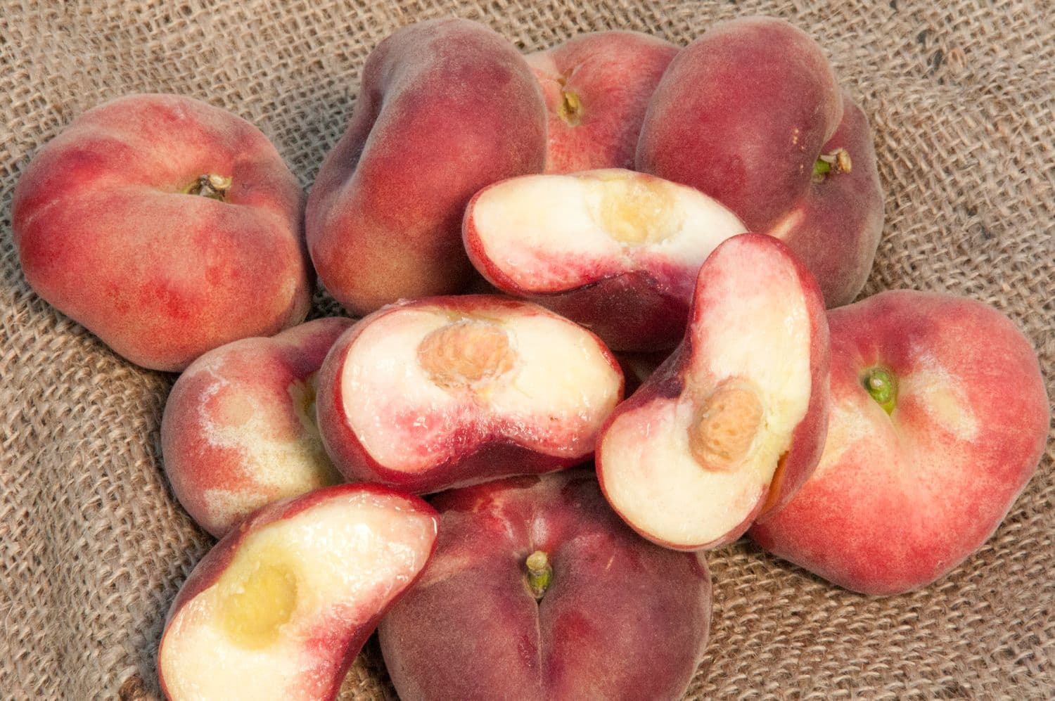 White Donut Peach
